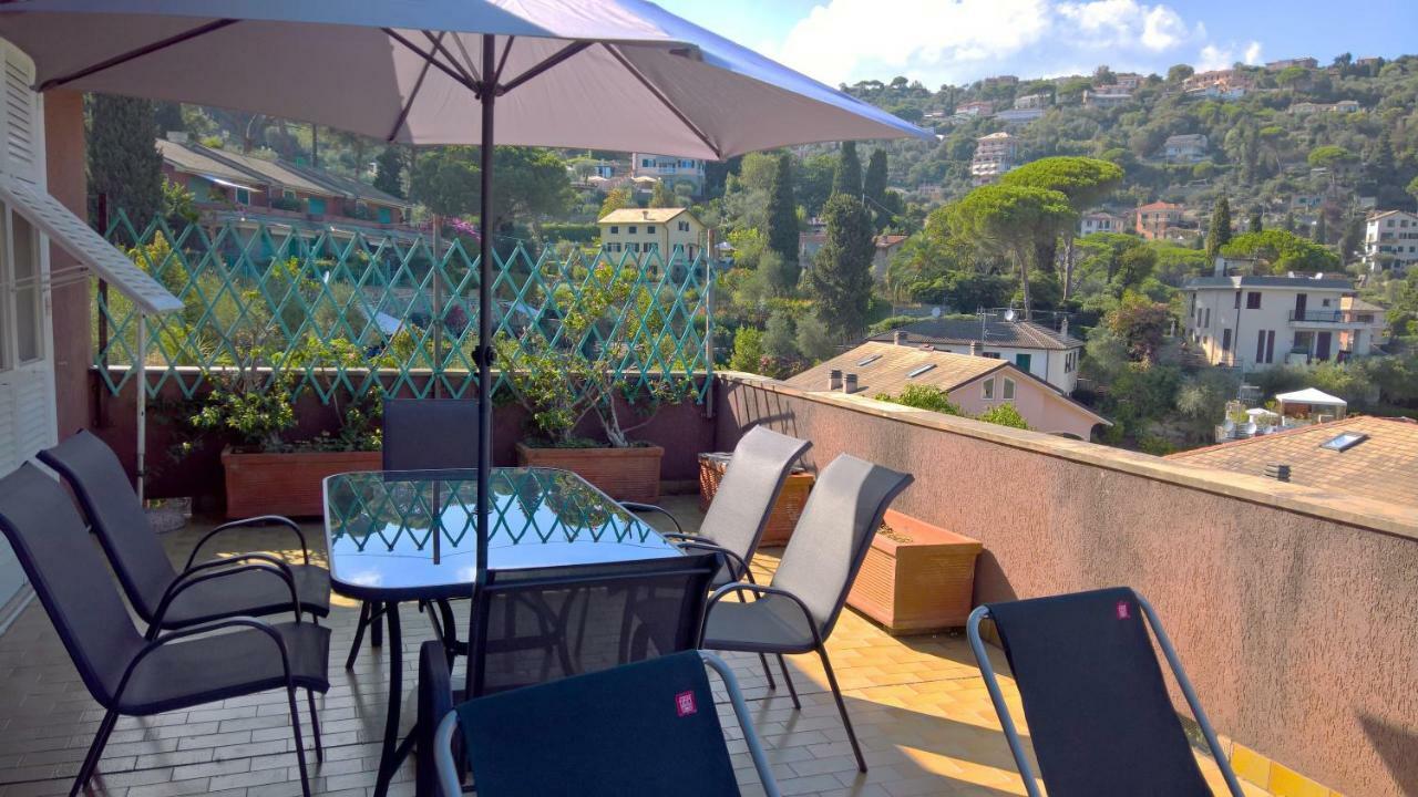 Ferienwohnung Il Terrazzo Sul Tigullio Rapallo Exterior foto